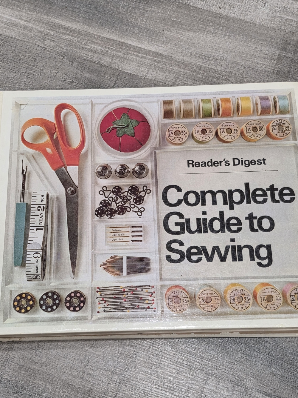 Complete Guide to Sewing Readers Digest Hardcover Book